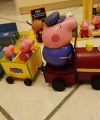 Casa, treno e scuola di Peppa Pig