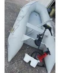 Gommone quicksilver +motore elettrico