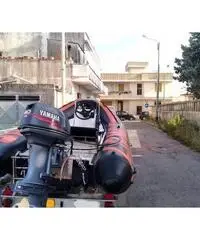 Gommone Lomac 460, motore Yamaha 40 e carrello rev