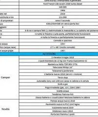 Camper Mansardato Laika Ecovip3, prezzo trattabile