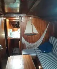 Barca vela 10 mt natante