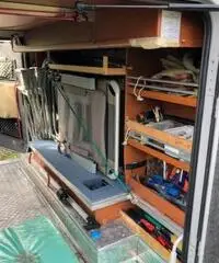 Hymer B 594 robusto e completamente attrezzato