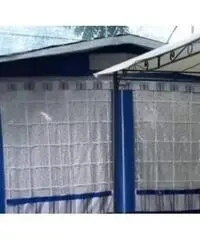 Roulotte completa di accessori veranda e cucinino