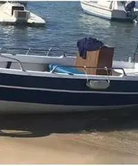 Barca in vetro resina