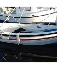 Barca con tendalino senza motore