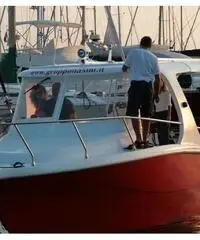 Barcaa motore professionale diving