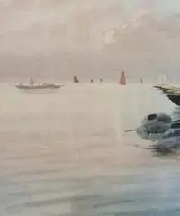 Quadro acquerello firmato CIARDI, bellissimo, - Veneto