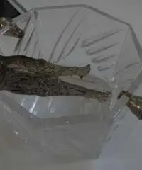 Formaggiera, cestello e recipiente termico in argento - Modena