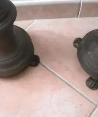 Vecchia coppia candelabri 800 - Verona