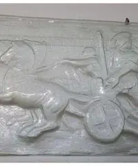 QUADRO IN VETRO " Guerriero Romano in parata" - Palermo