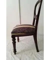 Sedia fine 800 inglesi in mogano 6 disponibili - Bari