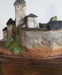 THUN VECCHIO CASTELLO, RARISSIMO D'EPOCA IN CERAMICA - Bolzano