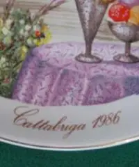 Piatto da parete in Capodimonte 