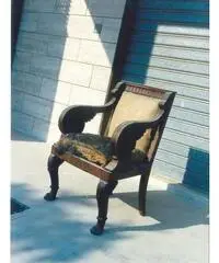 COPPIA DI SEDIE SEDIA ANTIQUARIATO ANTICHE POLTRONE MOBILI A - Puglia