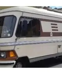 Camper hymer mobil mercedes 2.5 d 6 posti 1979